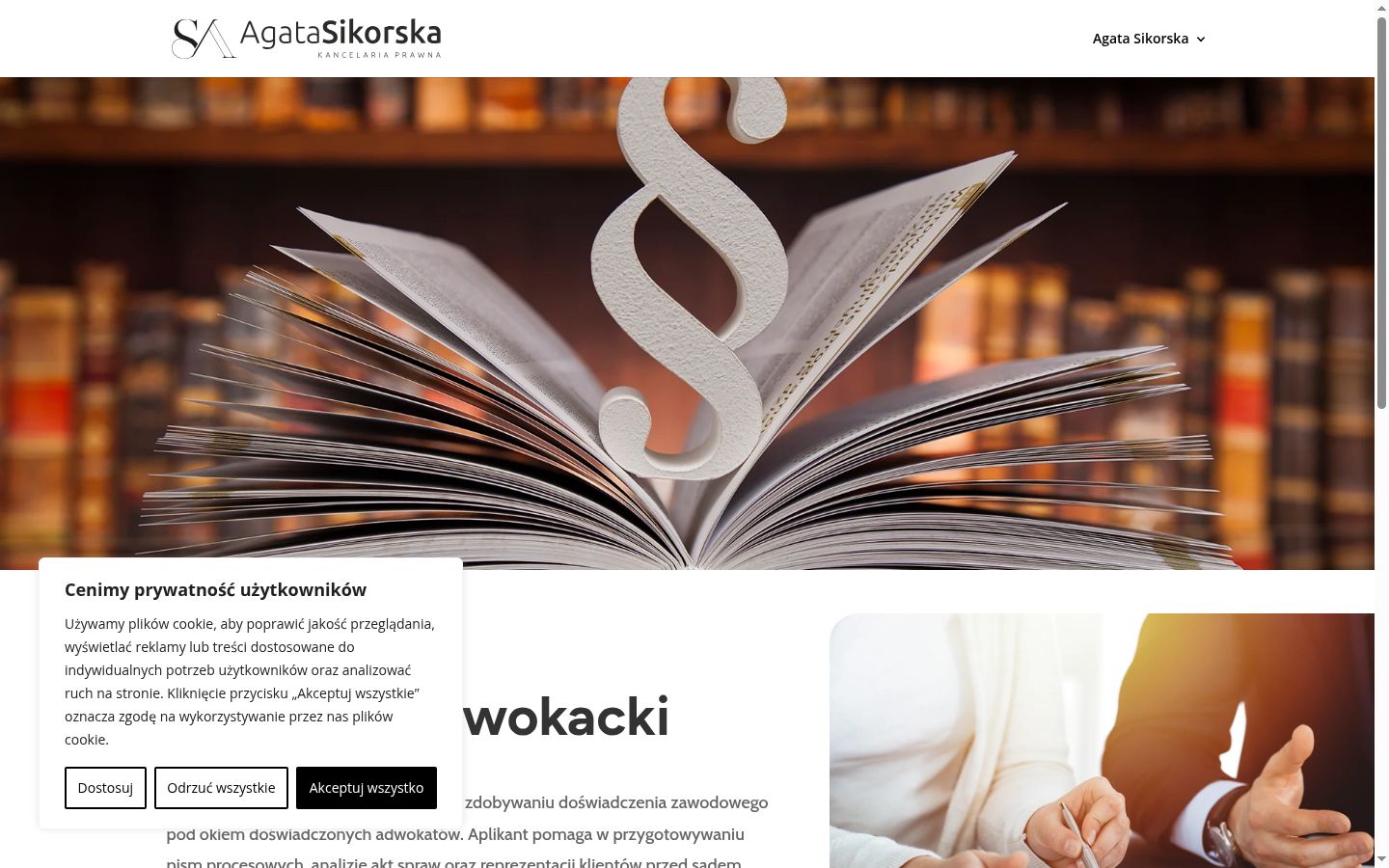 Ekrānuzņēmums ar piekrišanas baneri, kas tika rādīts pirms jebkādas mijiedarbības