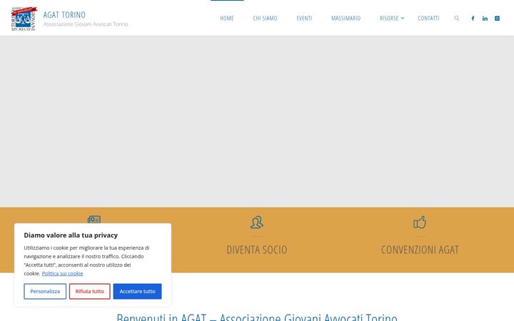 Screenshot of agatavvocati.it