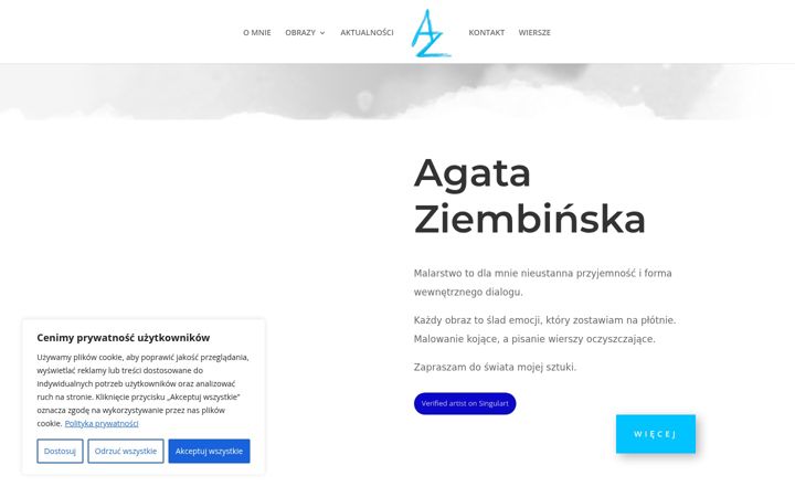 Ekraanipilt saidist agataziembinska.pl