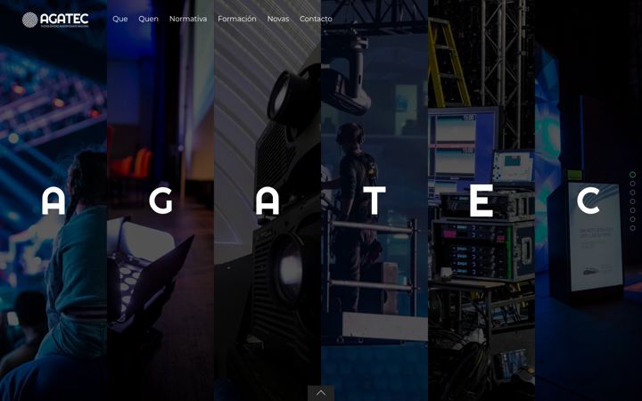 Screenshot of agatec.gal