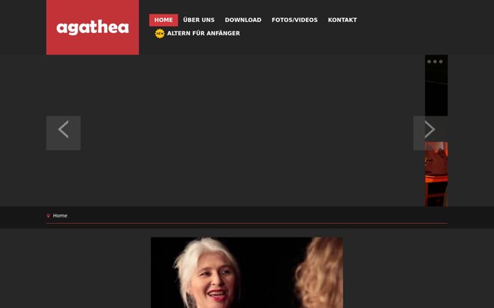 Screenshot of agathea.de