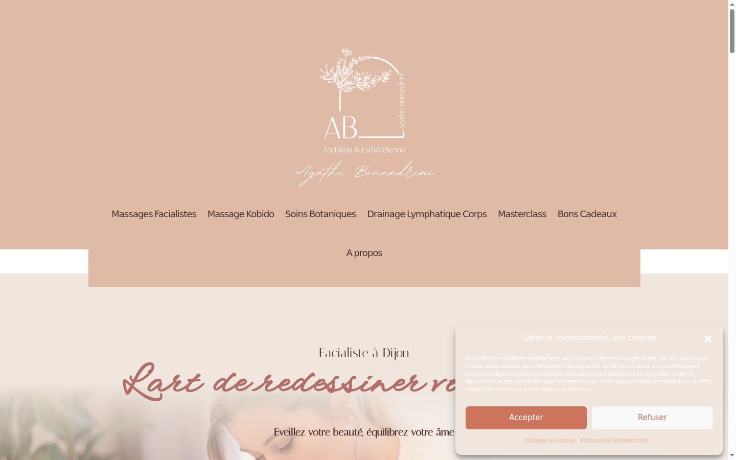 Screenshot tal-banner tal-kunsens muri qabel kwalunkwe interazzjoni