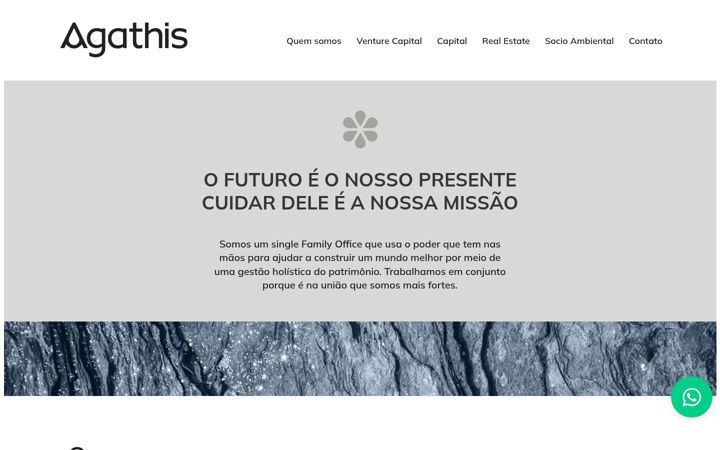 Zrzut ekranu agathis.com.br