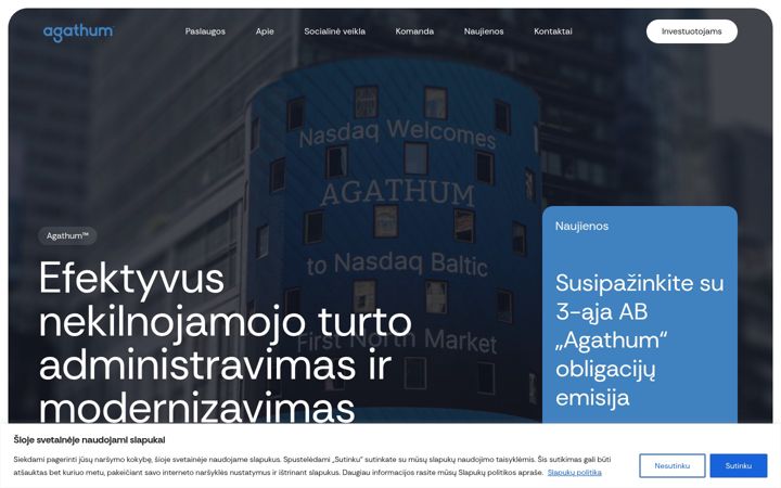 Zrzut ekranu agathum.com