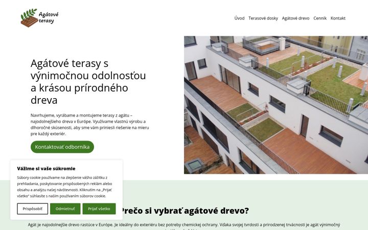 Screenshot of agatoveterasy.sk
