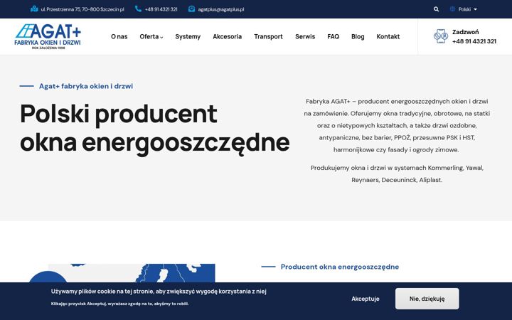 Screenshot of agatplus.pl