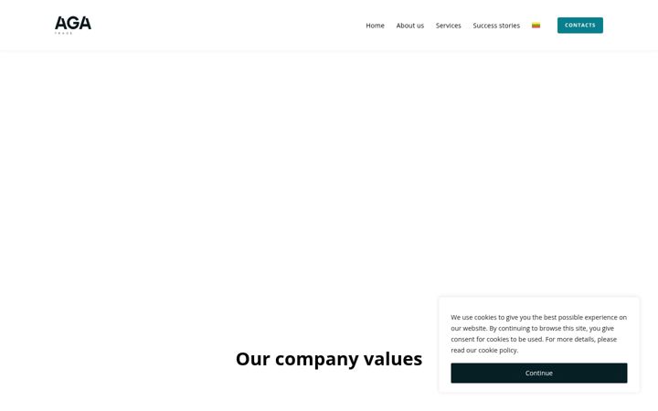 Screenshot of agatrade.lt