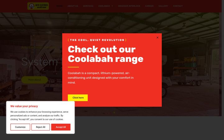 Screenshot von agauto.com.au