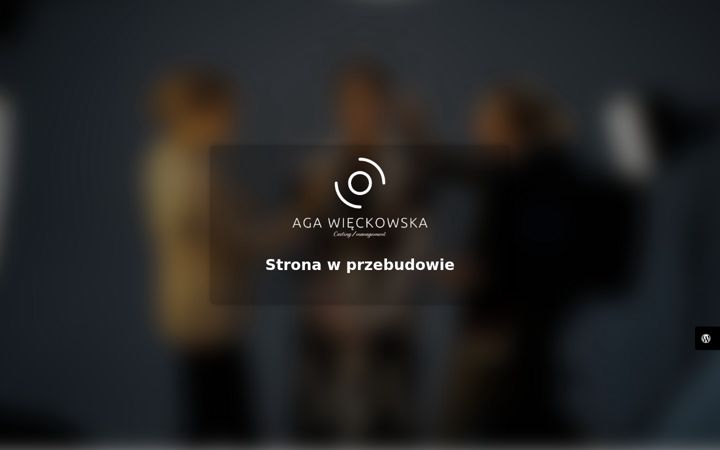 Screenshot of agawieckowska.com