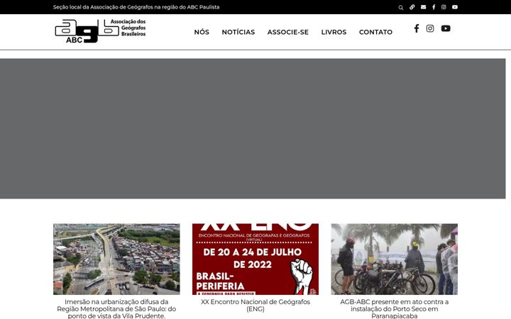 Captură de ecran a agb-abc.com.br