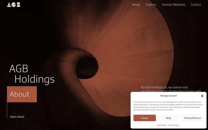 Screenshot of agb.com.mt