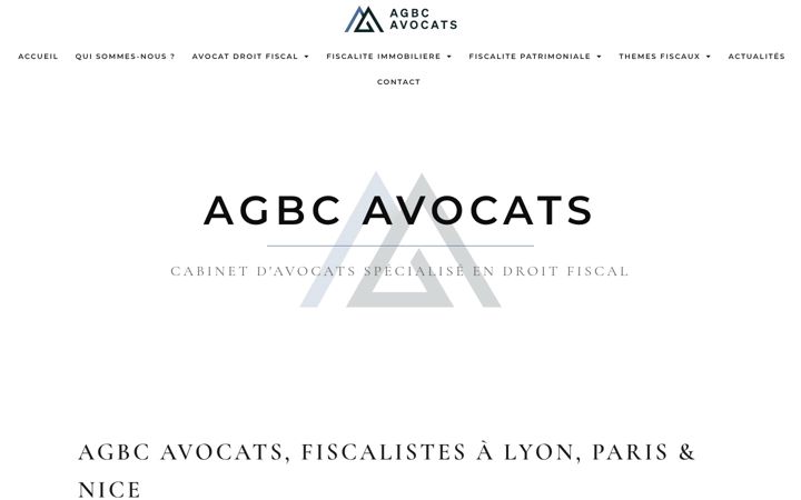 Screenshot ta' agbc-avocats.fr