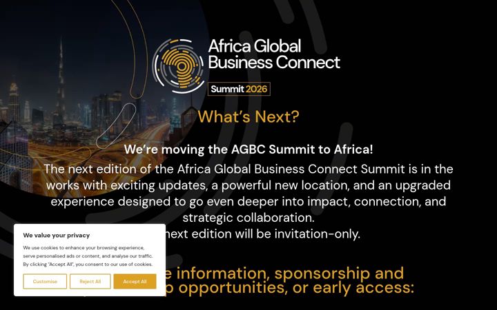 Zrzut ekranu agbcsummit.com