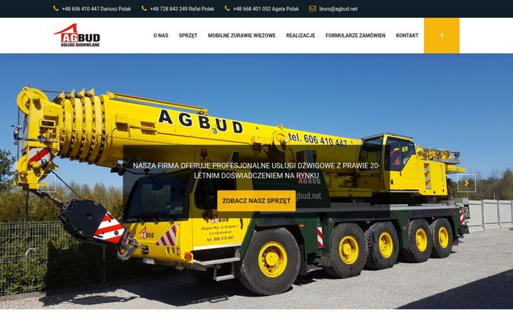 Screenshot di agbud.net