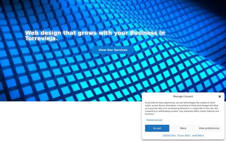 Screenshot of agbweb.es