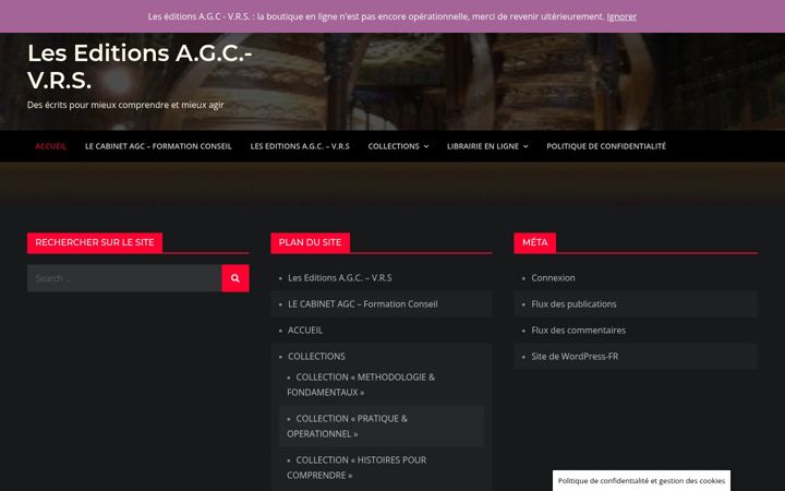 Screenshot of agc-fc.com