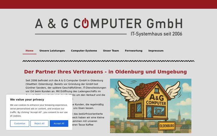 Screenshot of agc-ol.de