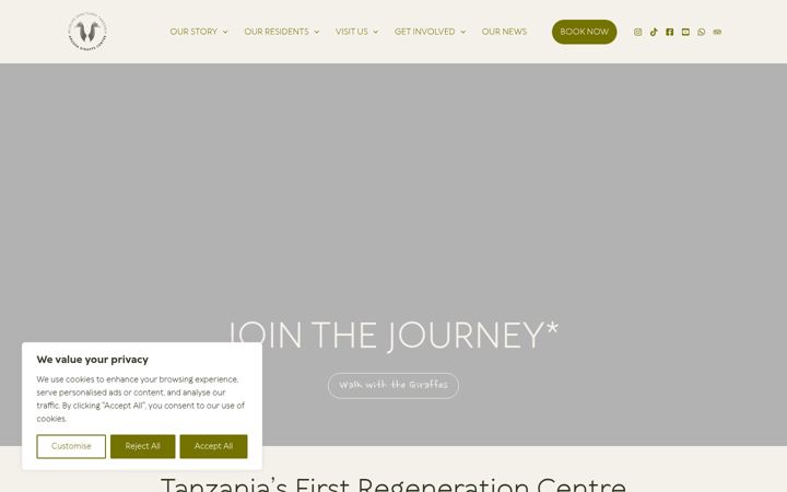 Screenshot of agc.co.tz