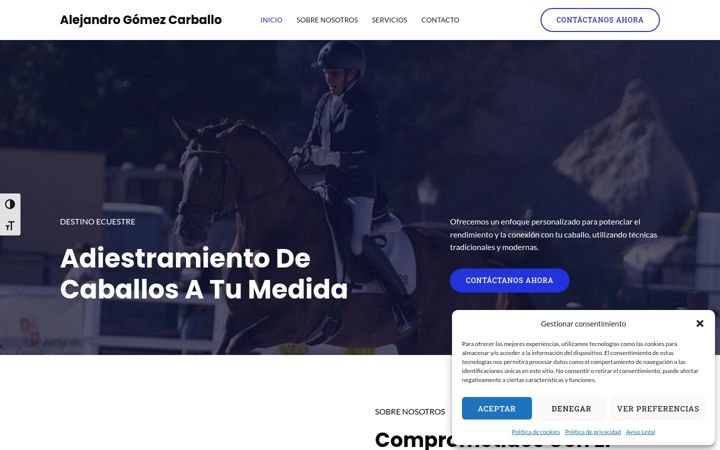 Screenshot of agcdressageteam.com
