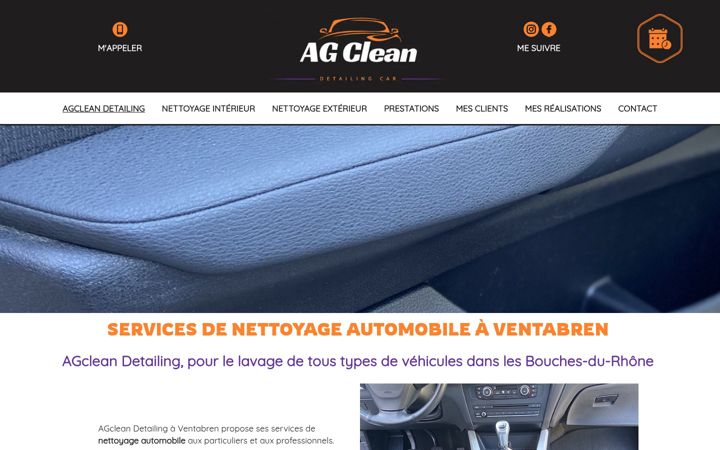 Screenshot of agclean-detailing.fr
