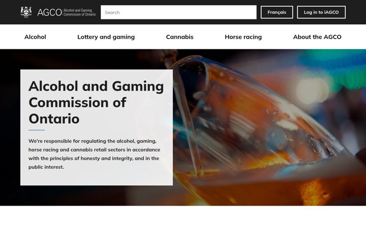Screenshot of agco.ca