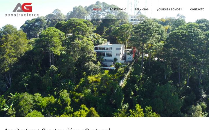 Screenshot of agconstructores.com.gt