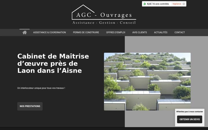 Screenshot of agcouvrages.fr