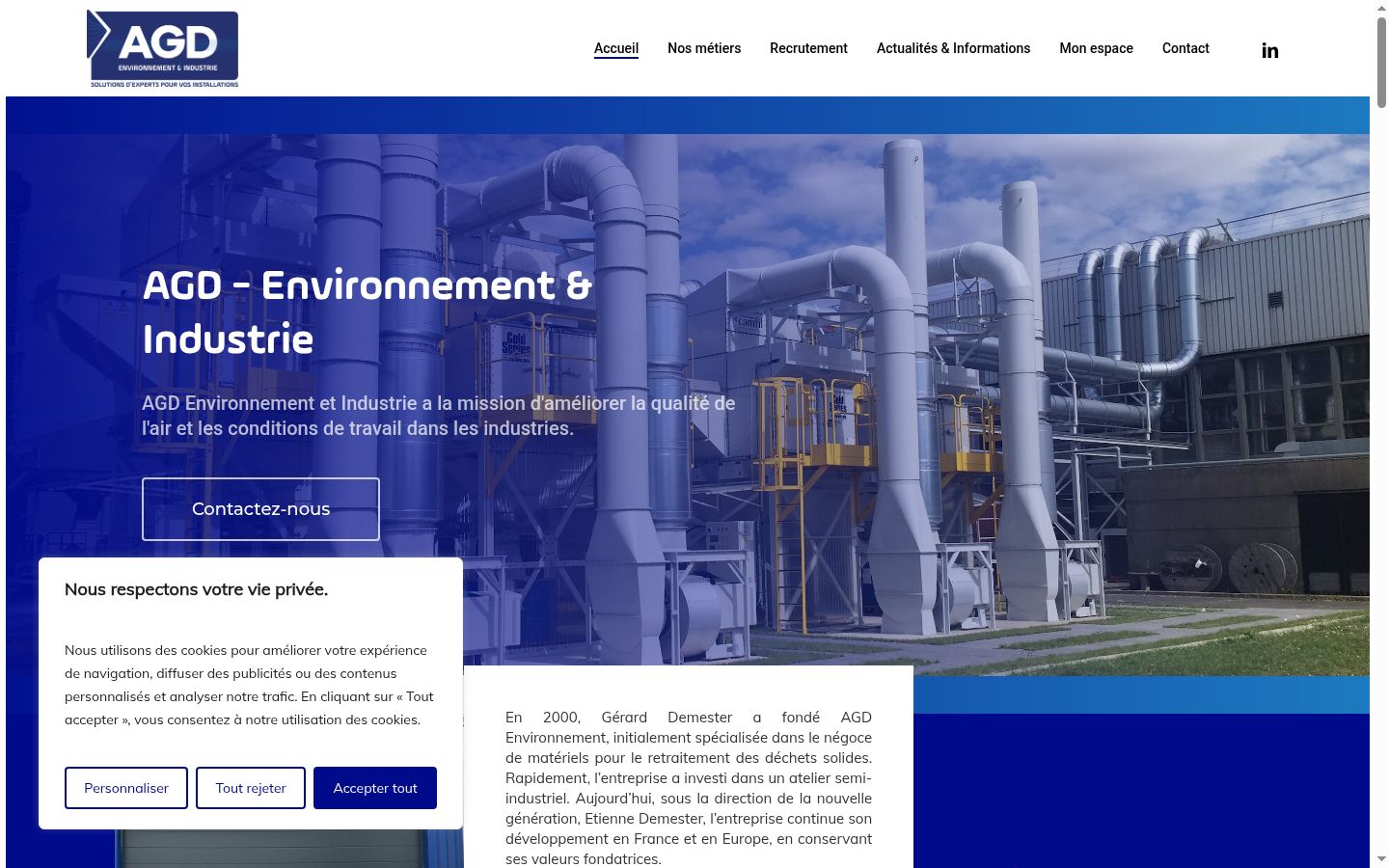 Screenshot tal-banner tal-kunsens muri qabel kwalunkwe interazzjoni