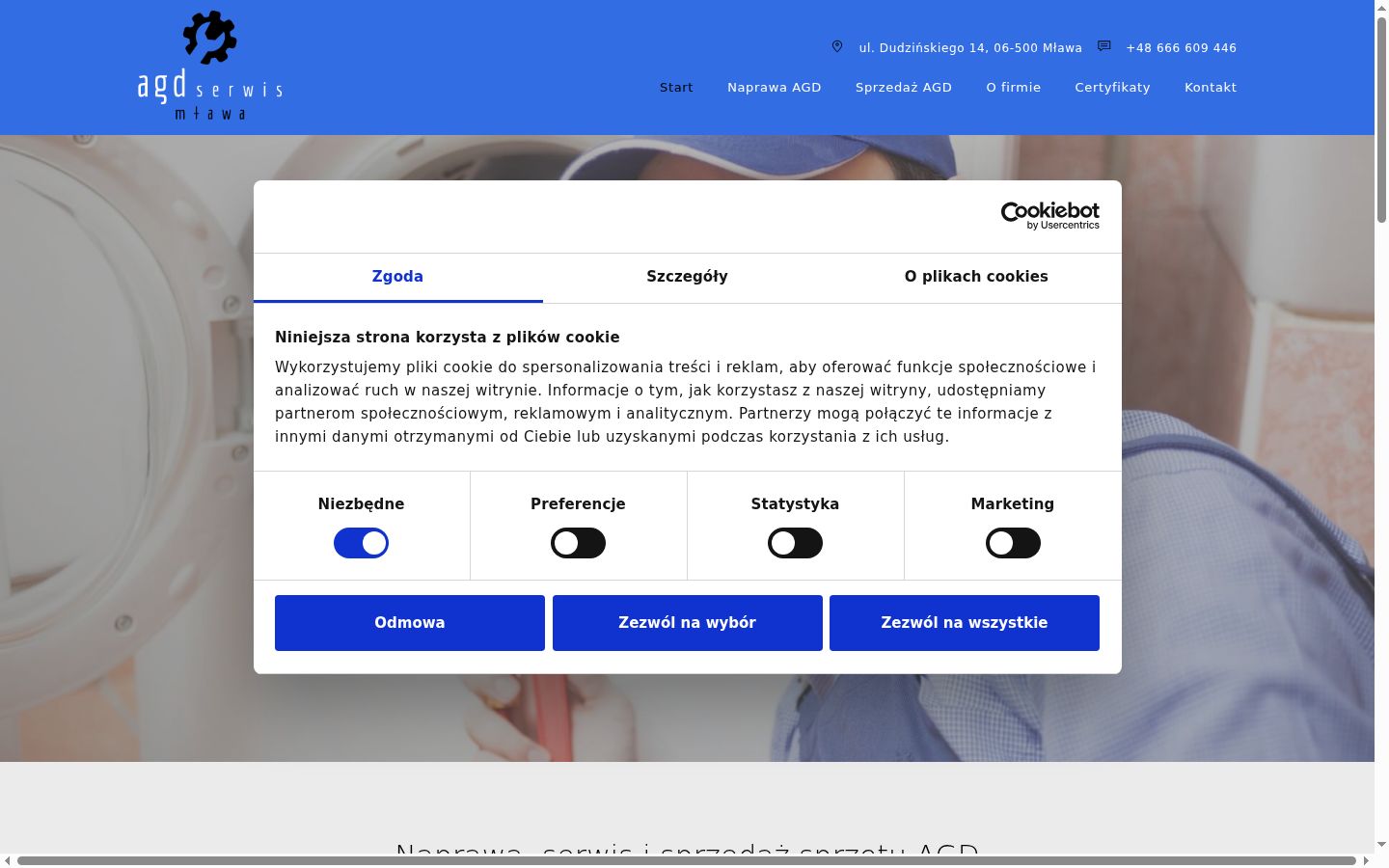Sutikimo reklamjuostės, rodytos prieš bet kokią sąveiką, ekrano kopija