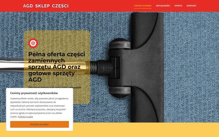 Screenshot of agd-rzeszow.com.pl