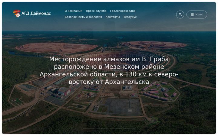 Screenshot of agddiamonds.ru