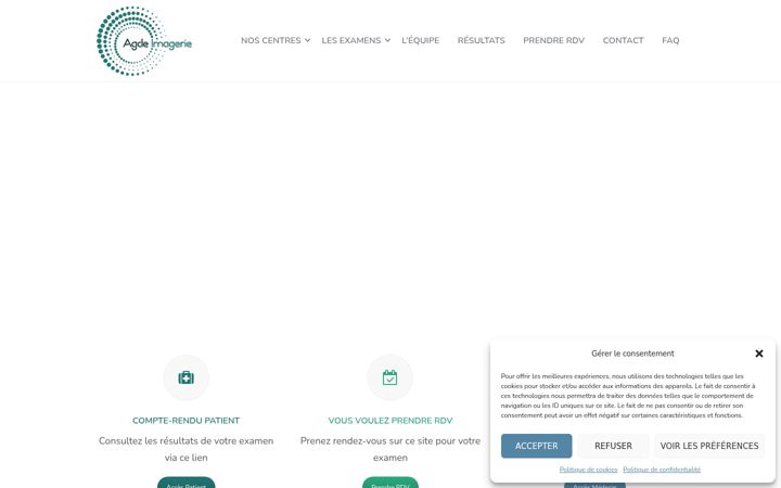 Screenshot of agdeimagerie.com