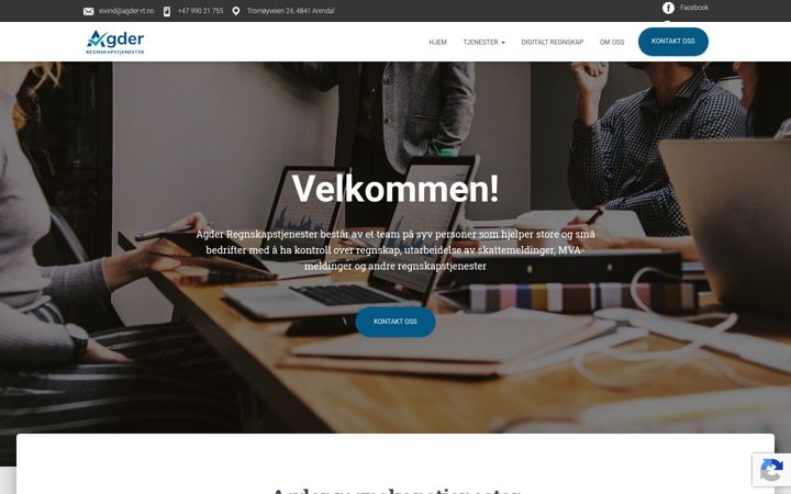 Ekraanipilt saidist agder-rt.no