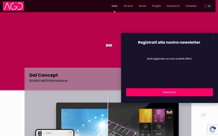 Screenshot of agdesigner.eu