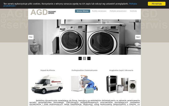 Screenshot of agdfachowyserwis.pl