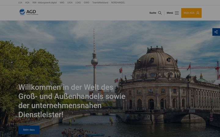 Screenshot of agdonline.de