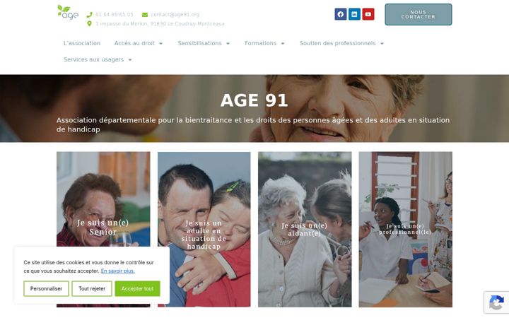 Screenshot of age91.org