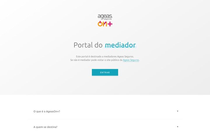 Screenshot of ageasonmais.pt
