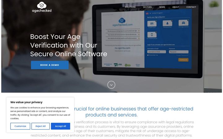 Ekrānuzņēmums no agechecked.com