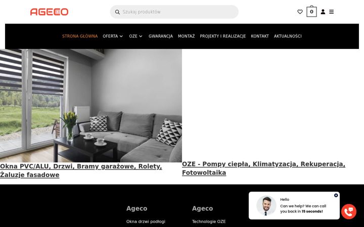 Ekrānuzņēmums no ageco.pl