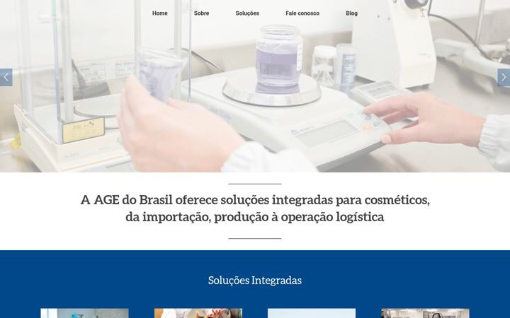 Screenshot stránky agedobrasil.com.br