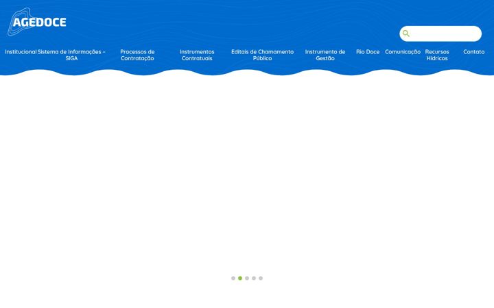Screenshot of agedoce.org.br