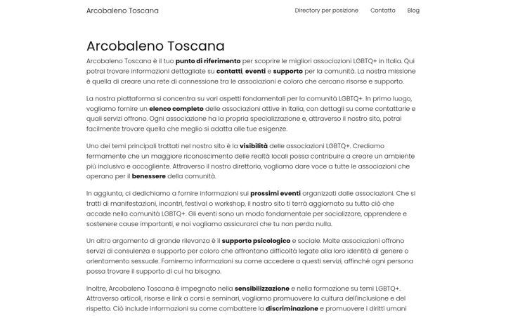 Screenshot of agedotoscana.it