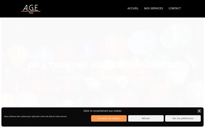 Screenshot of agefilms.fr