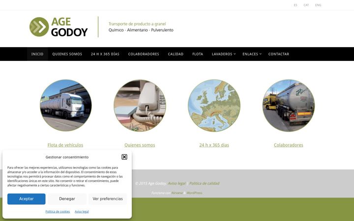 Screenshot of agegodoy.es