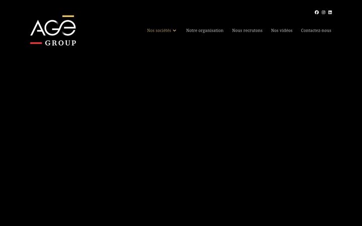 Screenshot of agegroup.fr