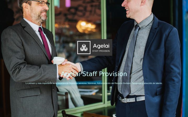 Screenshot of agelaiprovision.com