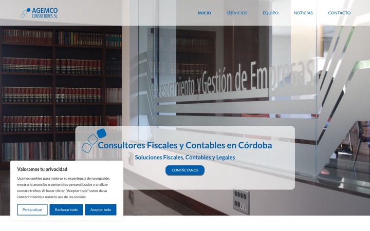 Screenshot von agemco.es