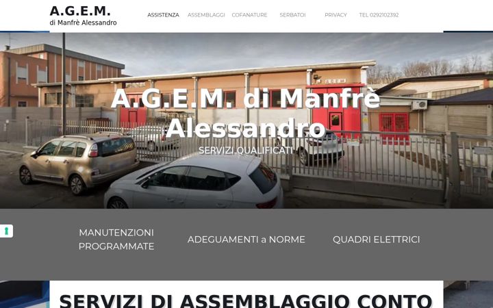 Screenshot of agemdiesel.it