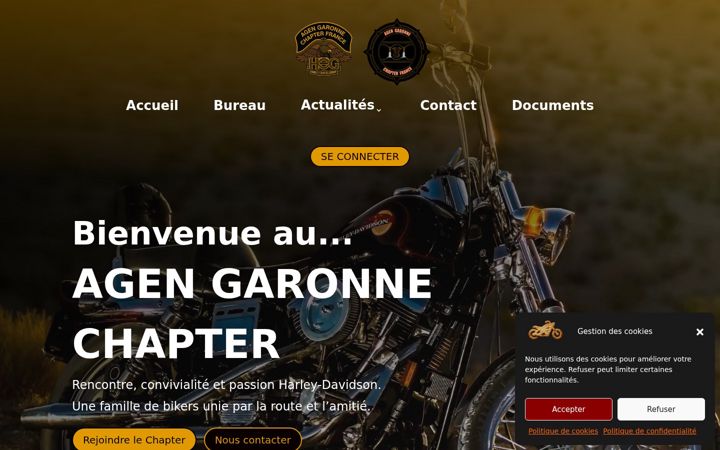 Screenshot stránky agen-garonne-chapter.fr